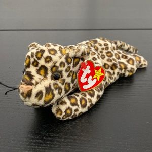 TY Beanie Baby “Freckles” the Leopard - 1996